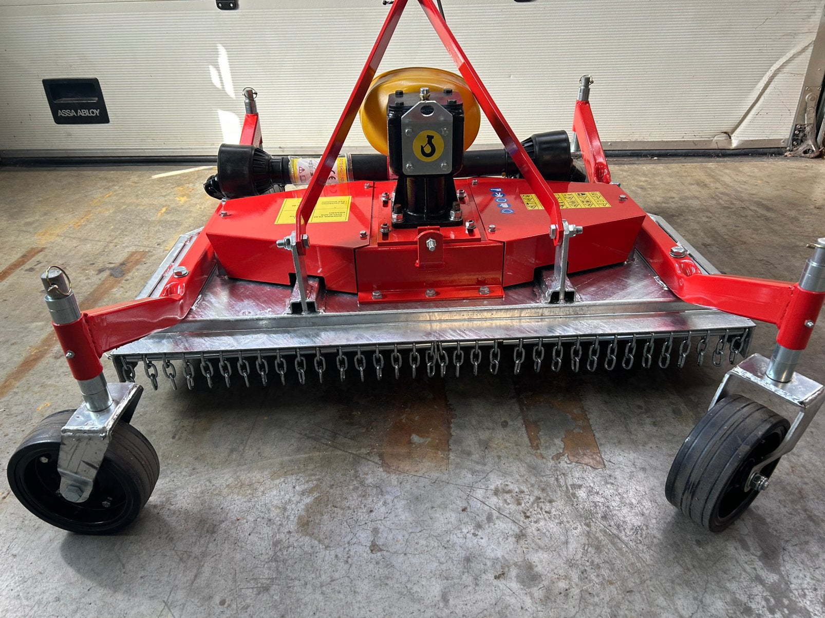 Boxer FAG 1200 weidebloter cirkelmaaier minitractor, Tondeuse rotative, Enlèvement