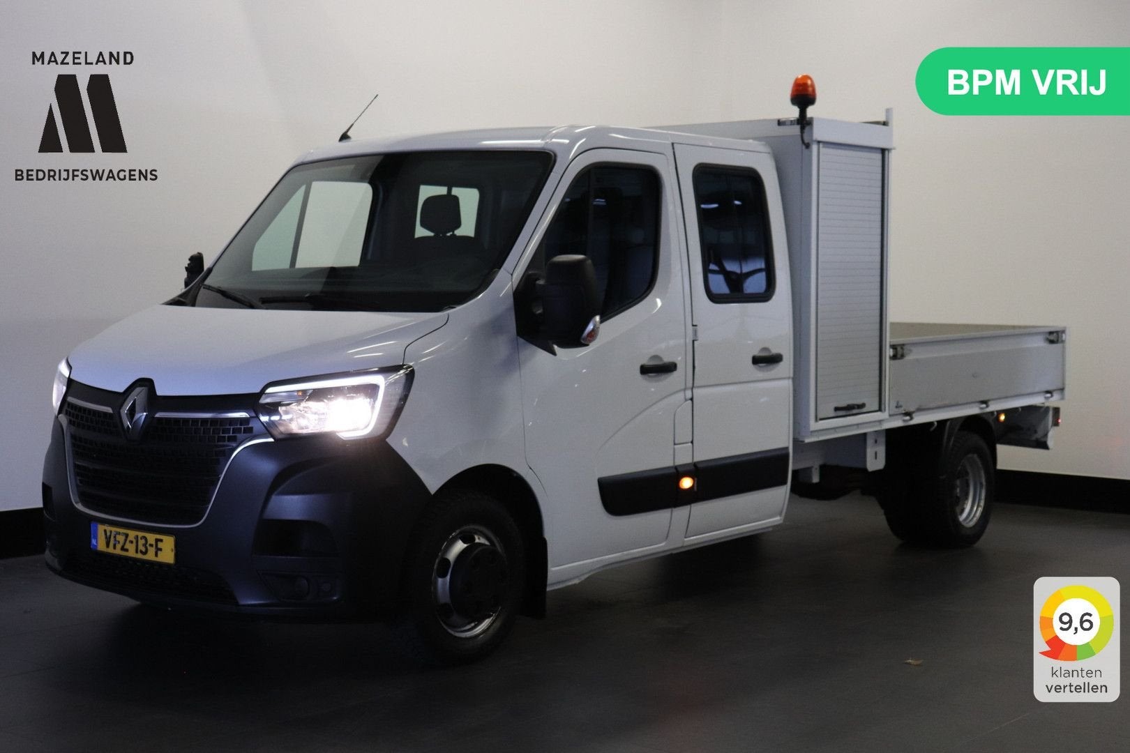 Renault Master 2.3 dCi 145PK L4 DC Dubbel Lucht EURO 6 - Dub, Autos, Camionnettes & Utilitaires, Achat, Entreprise, Diesel, 225 g/km