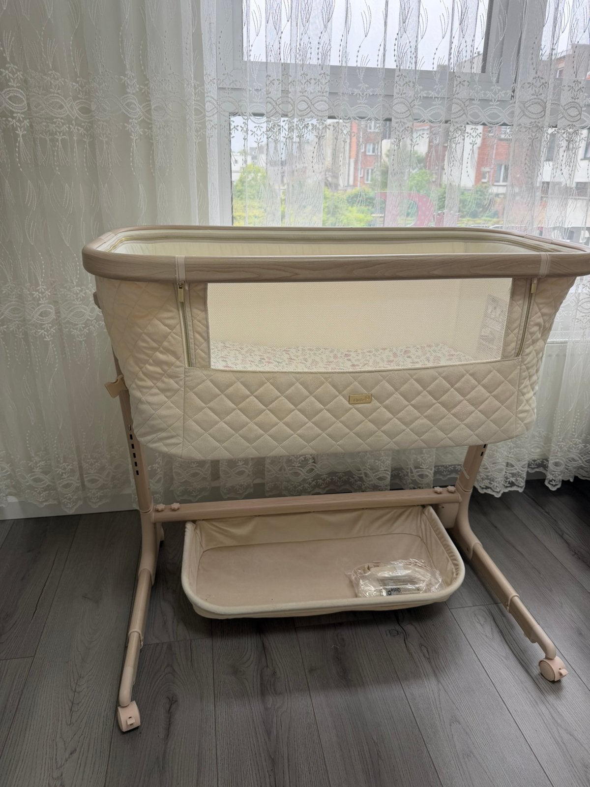 Qute Co sleeper met wiegfunctie (zo goed als nieuw), Ophalen, Zo goed als nieuw