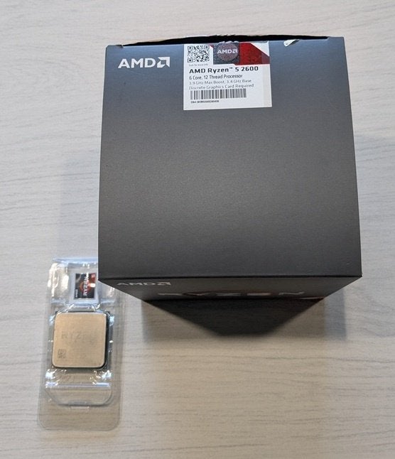 AMD ryzen 5 2600, Computers en Software, Processors, 6-core, Gebruikt, Socket AM4, 3 tot 4 Ghz