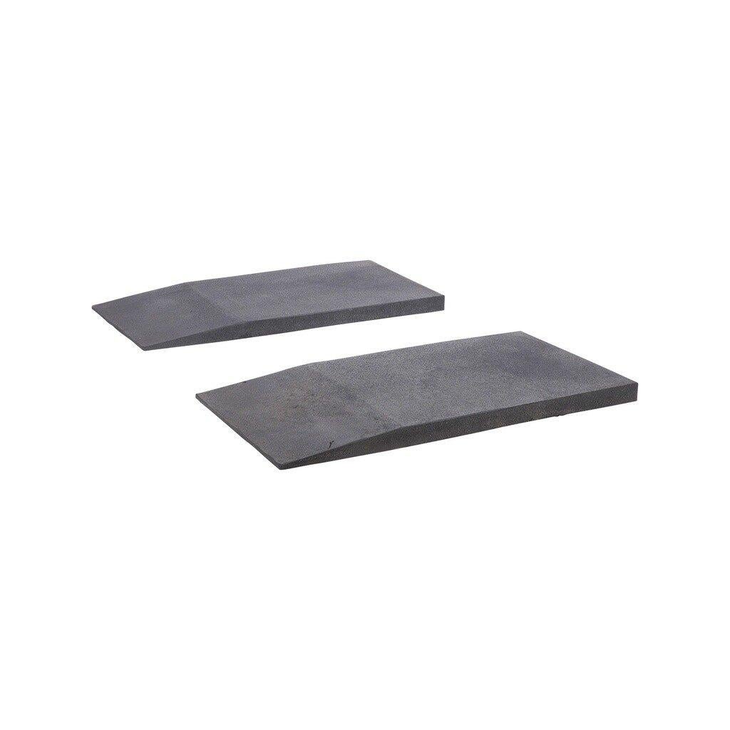 Rubberen oprijplaat set voor schaarlift 50mm 2 stuks, Verzenden