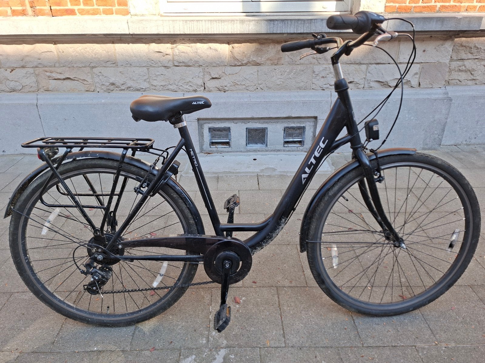 ALTEC stadsfiets maat L, Fietsen en Brommers, Versnellingen, Schijfrem, Ophalen, Overige merken