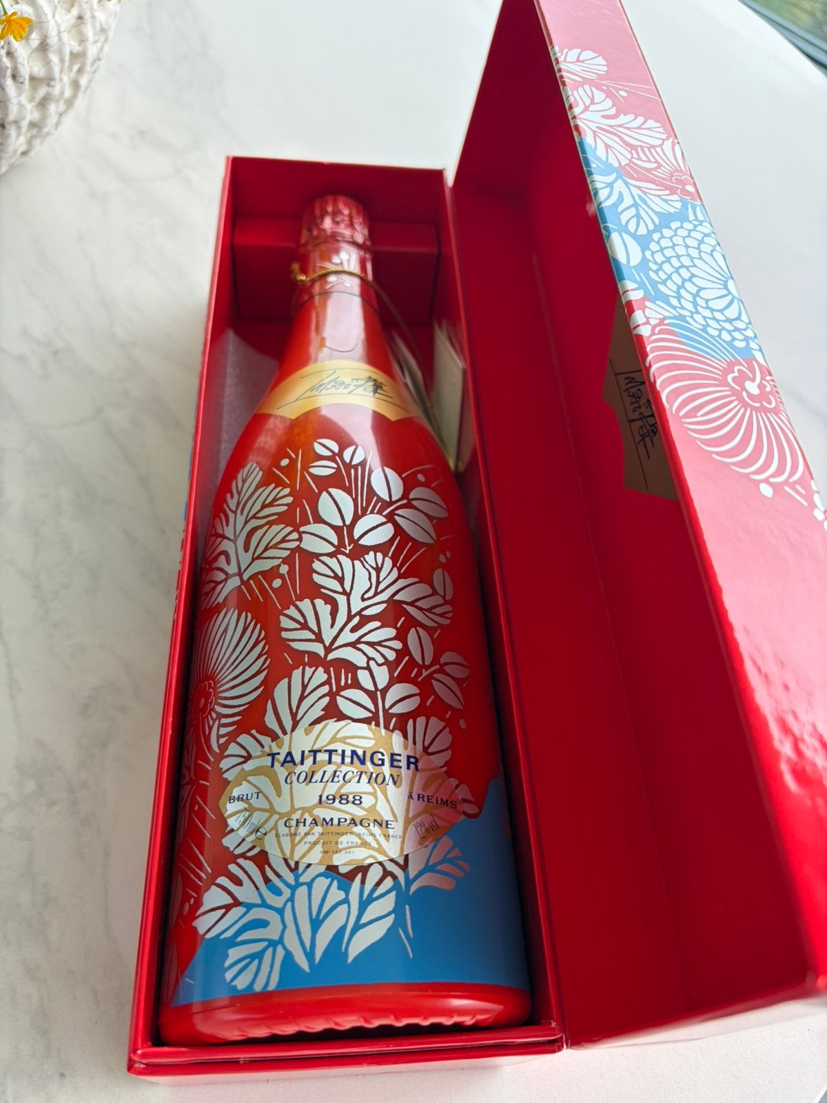 Taittinger Collection 1988 – Toshimitsu Imaï (Japan), Verzamelen, Ophalen of Verzenden, Zo goed als nieuw, Champagne