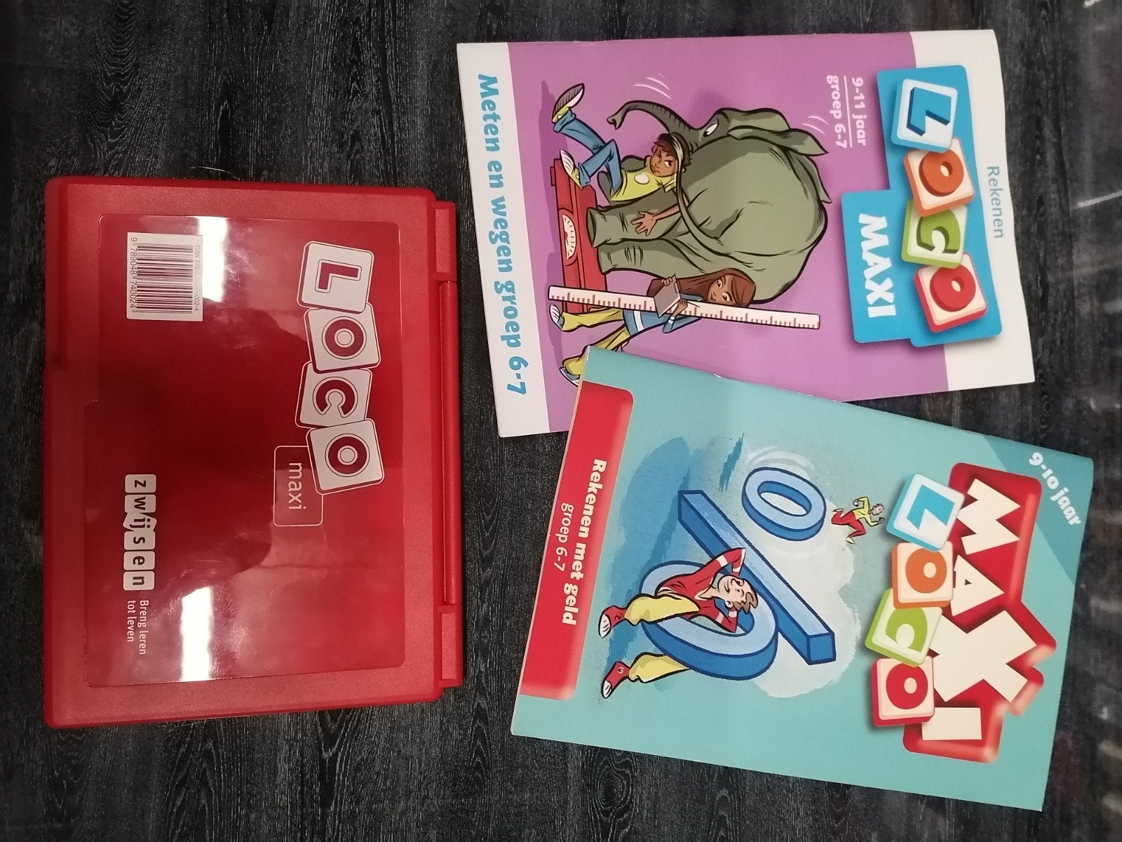 maxi loco met 2 boekjes, Enfants & Bébés, Enlèvement, Comme neuf, Compter