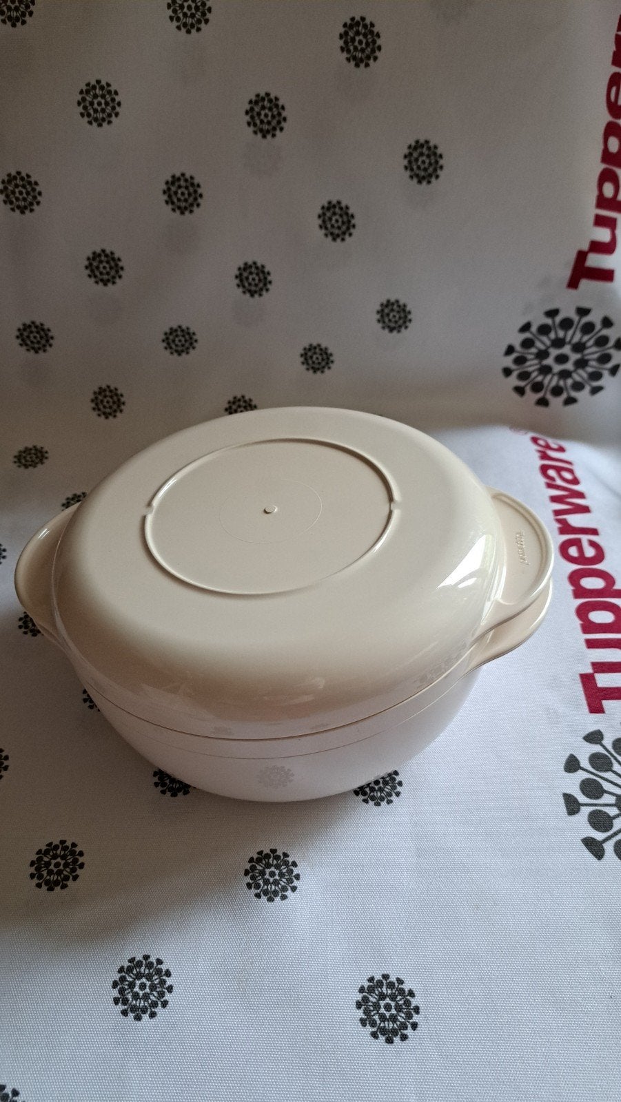 Tupperware microplus 1L ,tupperwave 200 Nieuwstaat, Ophalen of Verzenden, 1000 ml, Bak of Kom, Crème