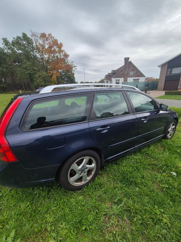 Volvo V50, Auto's, Euro 5, Zwart, Leder, 99 g/km