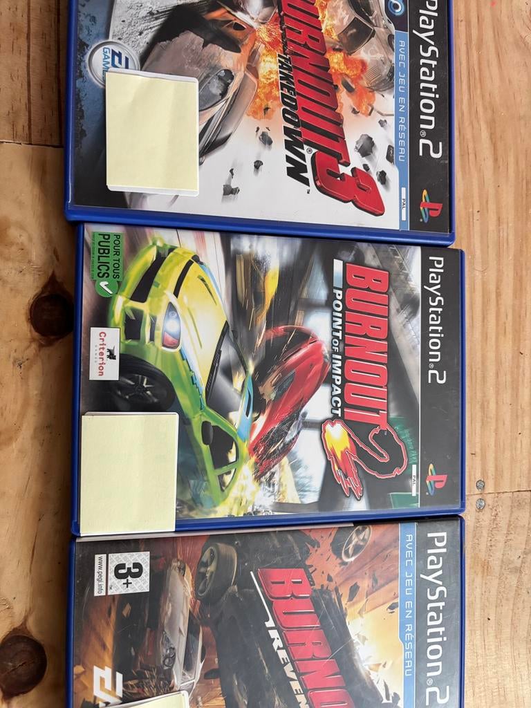 Lot burnout ps2, Consoles de jeu & Jeux vidéo, Jeux | Sony PlayStation 2, Enlèvement, Comme neuf