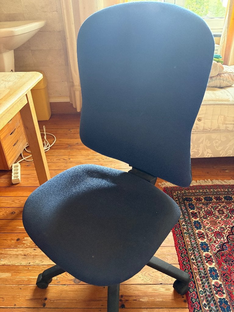 Fauteuil de bureau, Maison & Meubles, Enlèvement, Utilisé, Bleu