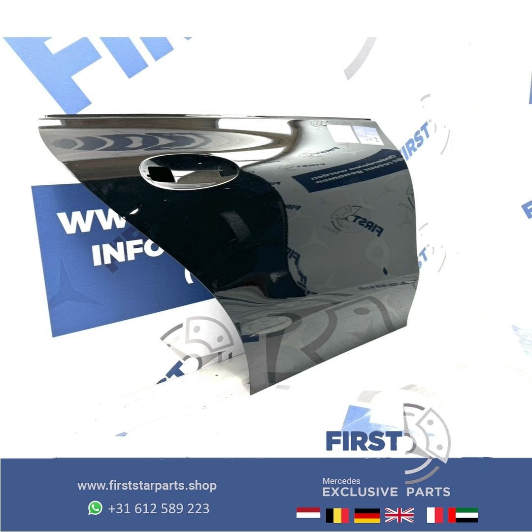 W118 CLA DEUR RECHTS ACHTER A1187307000 PORTIER ZWART KAAL C, Utilisé, Porte, Avant, -