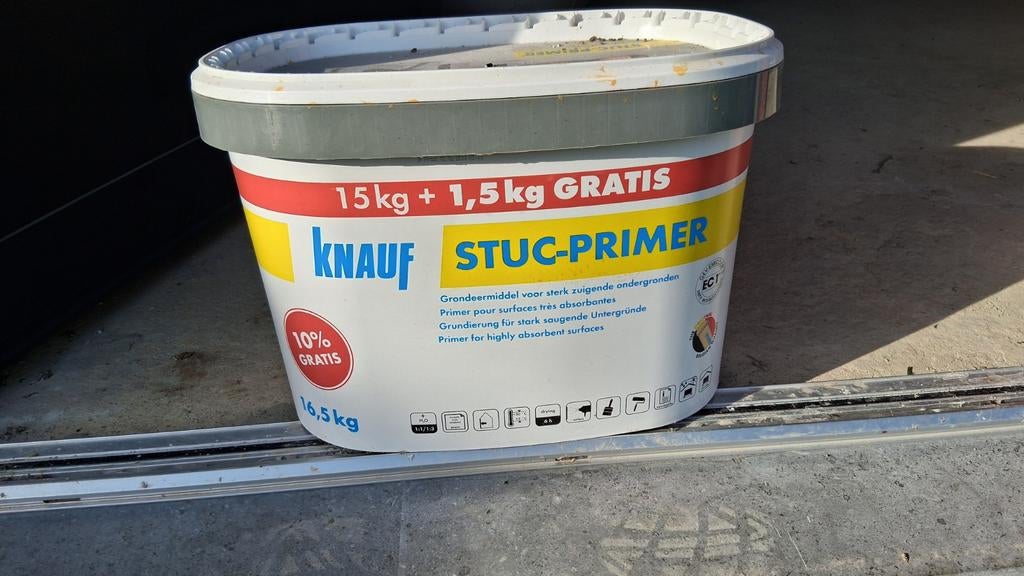 Stuc Primer Knauf (Accrocheur) -16,5 kg, Enlèvement, Neuf