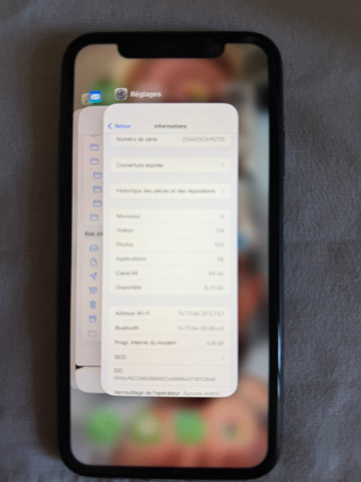 Iphone 11 68GO, Telecommunicatie, Mobiele telefoons | Hoesjes en Screenprotectors | Apple iPhone, Ophalen, Zo goed als nieuw, IPhone 11
