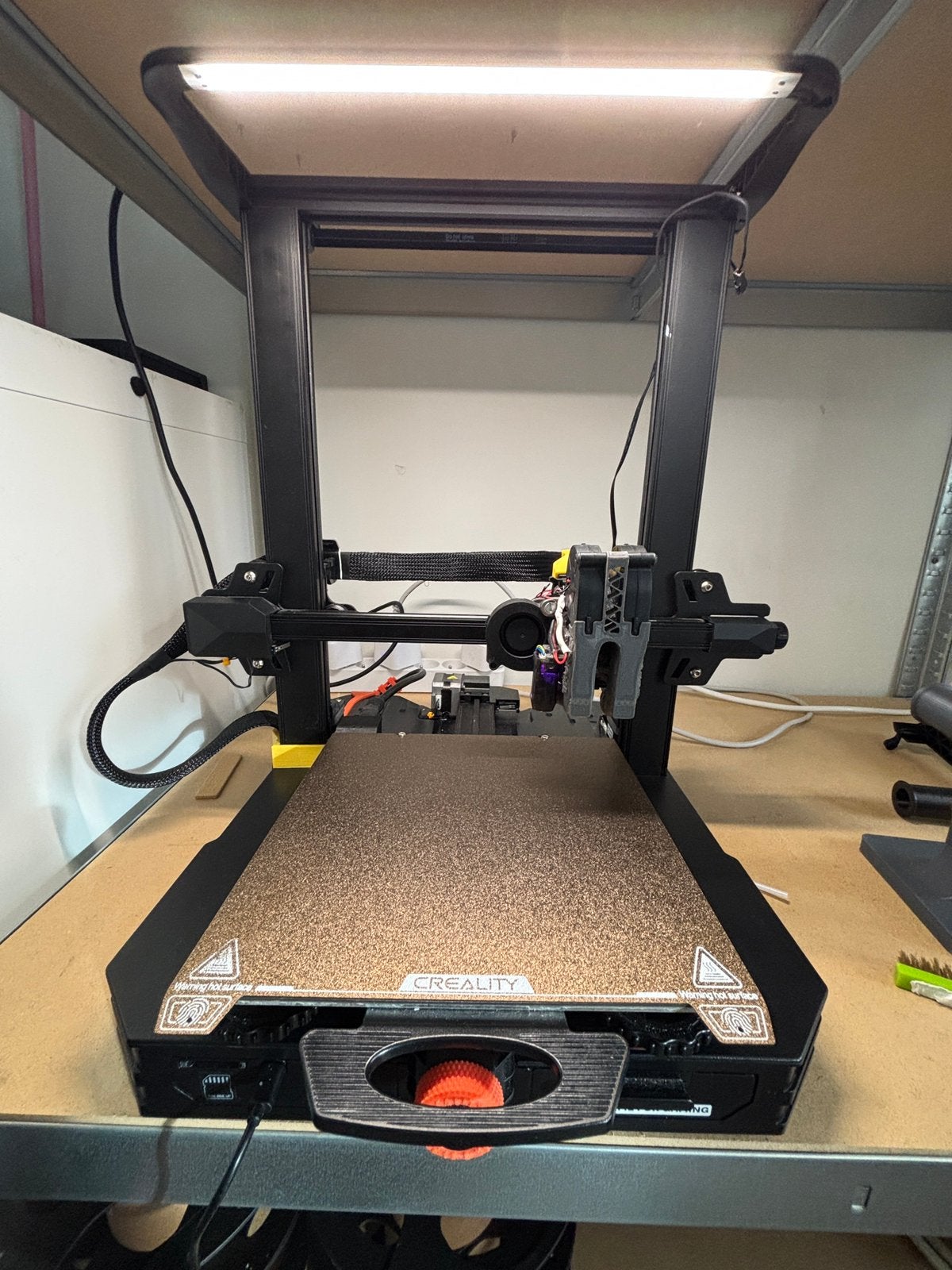3D printer: Creality Ender 3 S1 Pro met upgrades, Computers en Software, 3D Printers, Ophalen, Gebruikt, Ingebouwde Wi-Fi, Filament
