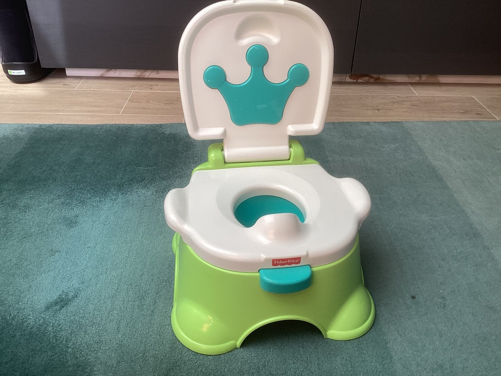 Kindertoiletje en opstapje, Ophalen, Zo goed als nieuw
