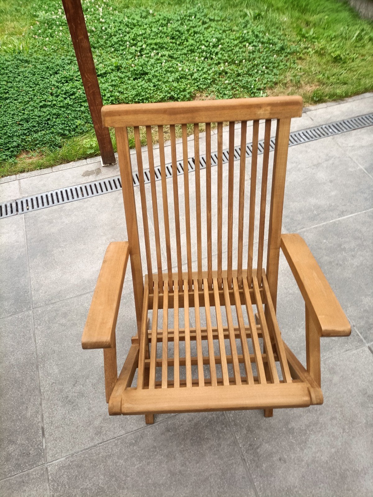 Teakhout tuinstoelen (6x), Jardin & Terrasse, Chaises de jardin, Enlèvement, Bois de teck, Pliant