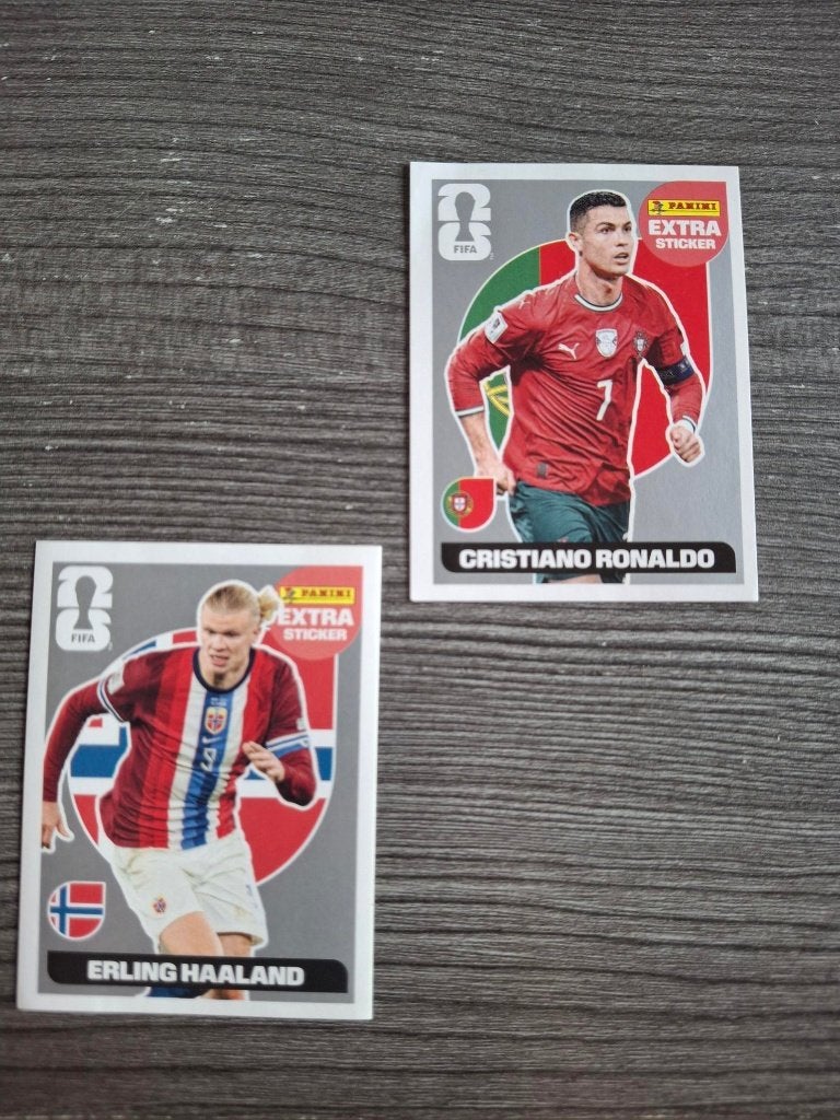Panini stickers World Cup 2026 - Zilveren Ronaldo & Haaland, Verzamelen, Ophalen of Verzenden, Nieuw