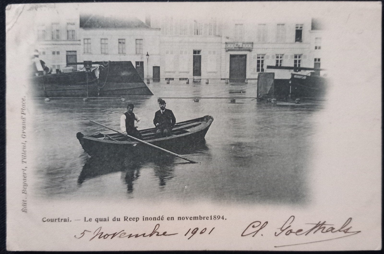 Postkaart Kortrijk, Enlèvement ou Envoi