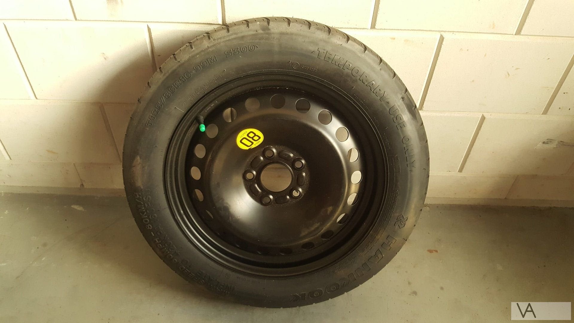 Thuiskomer Volvo C30 C70 S40 V40 V50 V60  €60 reservewiel, Pneus et Jantes, Véhicule de tourisme, -, Utilisé