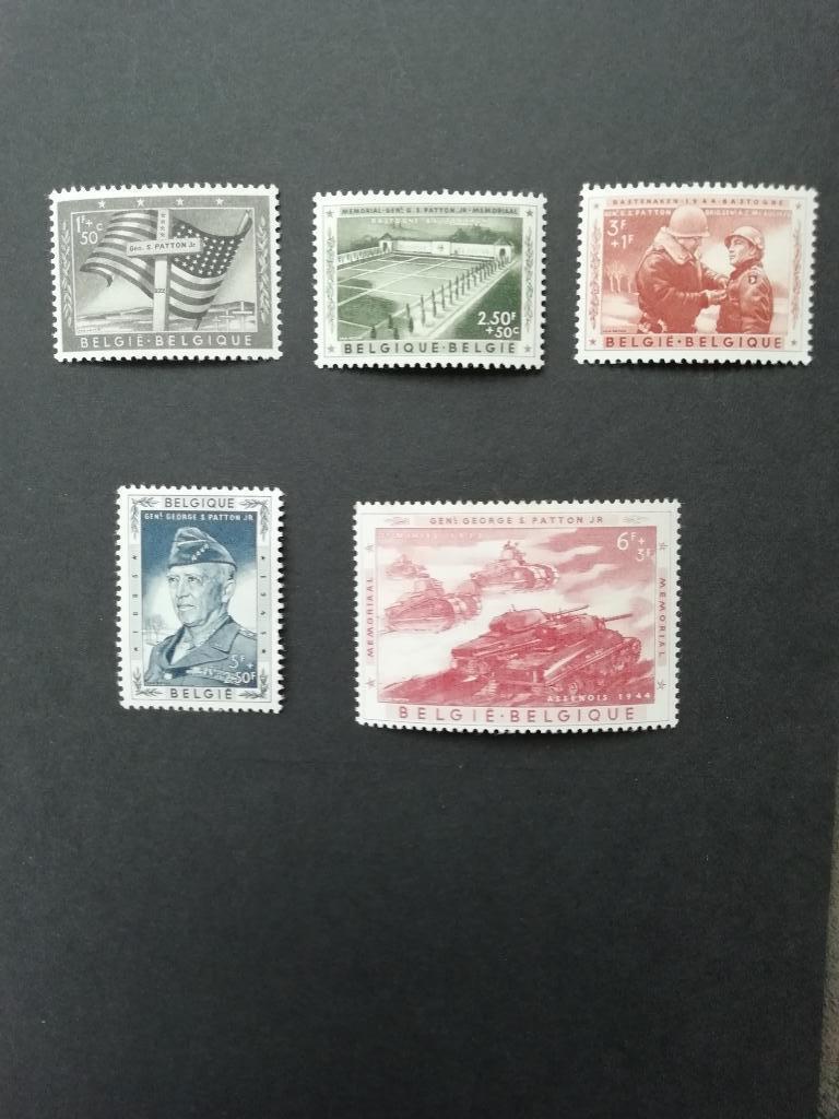 Timbres belges, Enlèvement ou Envoi, Non oblitéré, Trace d'autocollant