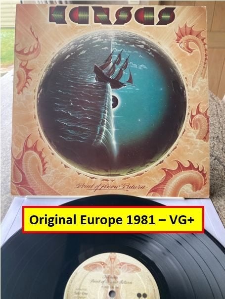 33T: KANSAS - Point Of Know Return (1981 VG+), Ophalen of Verzenden, Gebruikt