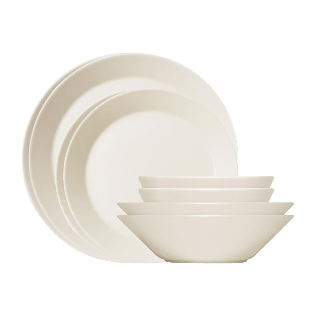 iittala TEEMA 24-delig, Huis en Inrichting, Ophalen, Zo goed als nieuw, Bord(en), Effen