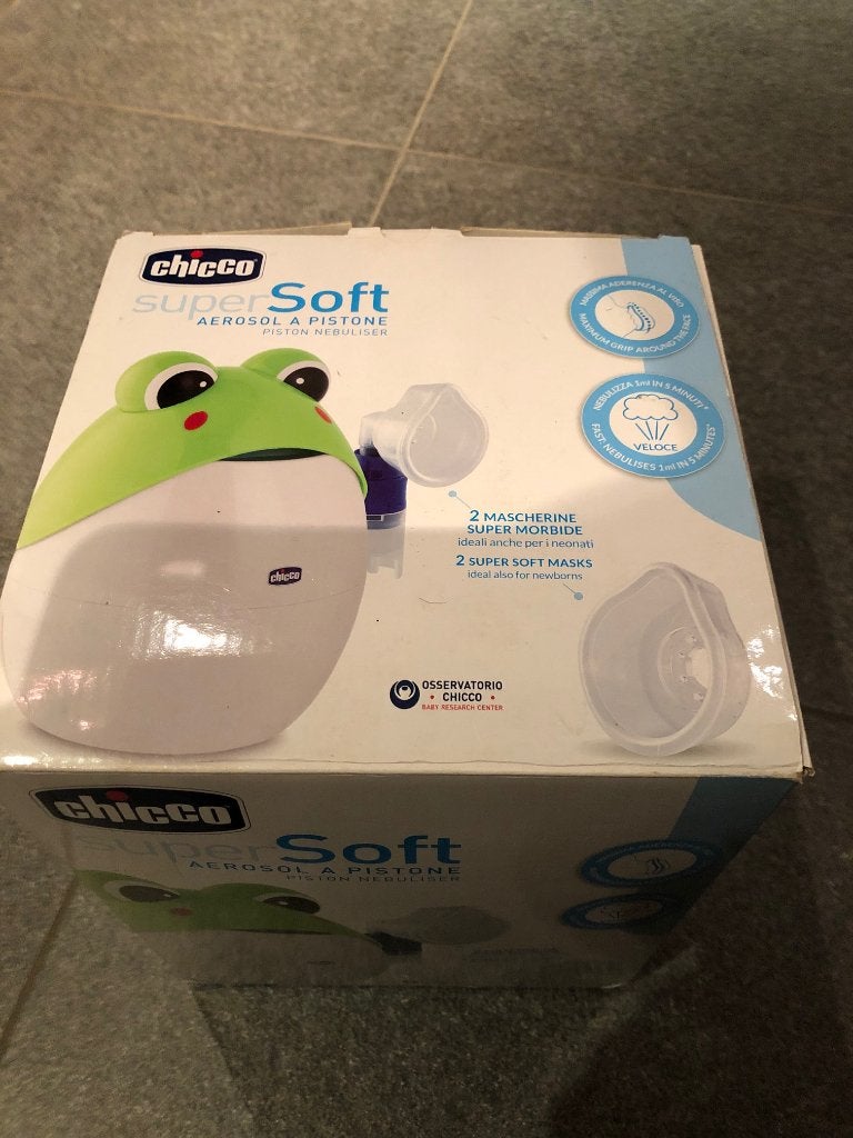 Chicco Aerosol A pistone  Supersoft, Kinderen en Baby's, Badjes en Verzorging, Ophalen of Verzenden, Zo goed als nieuw