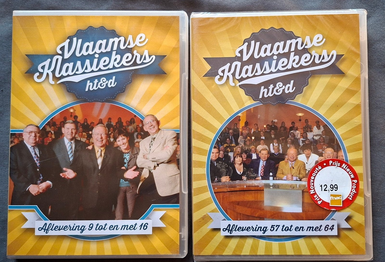 Vlaamse Klassiekers HT&D (Dubbel-DVD's) - Deel 9-16 & 57-64, Cd's en Dvd's, Verzenden, Nederlands
