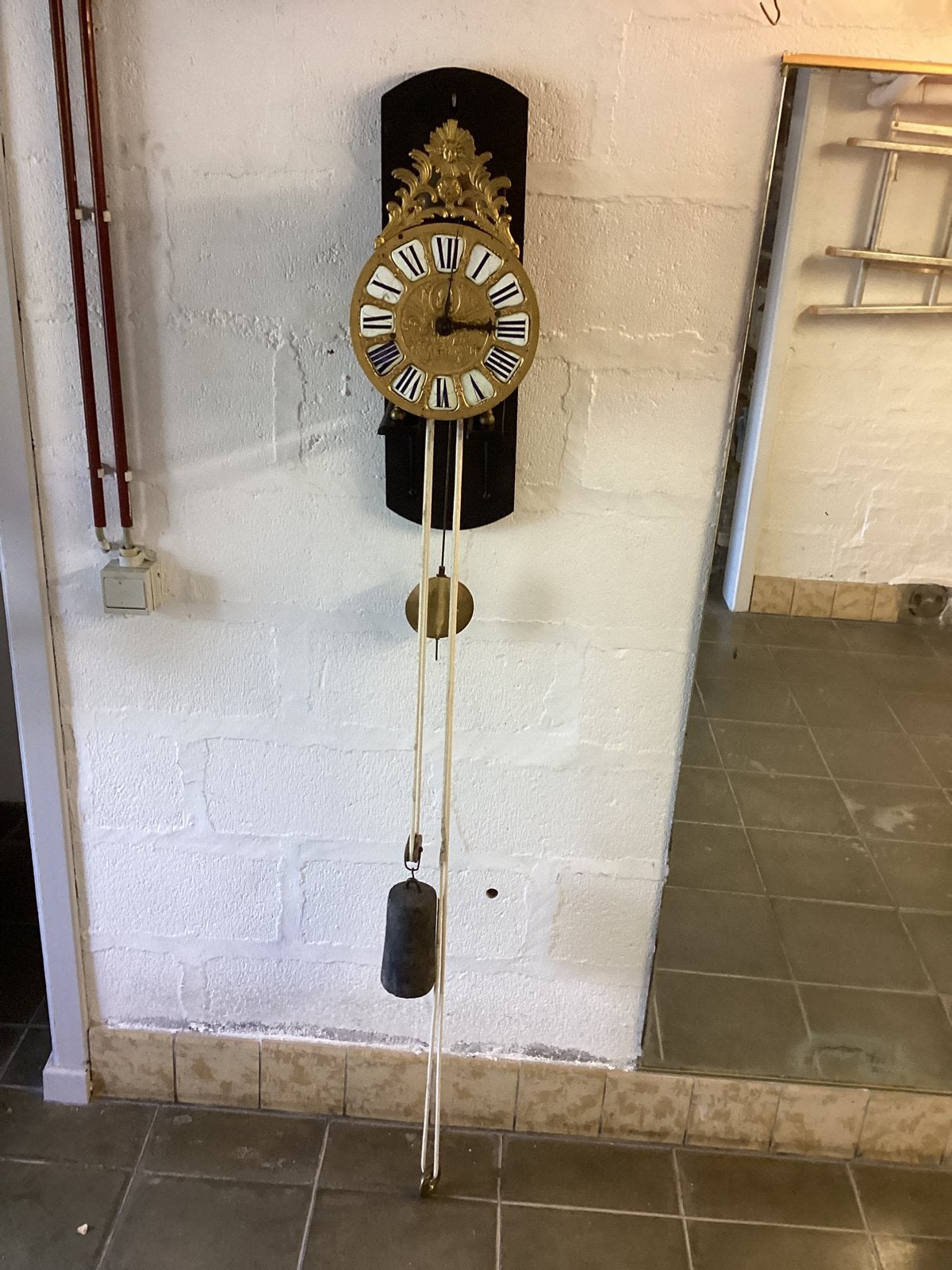 Horloge Lanterne du 18 eme siècle., Antiquités & Art, Enlèvement