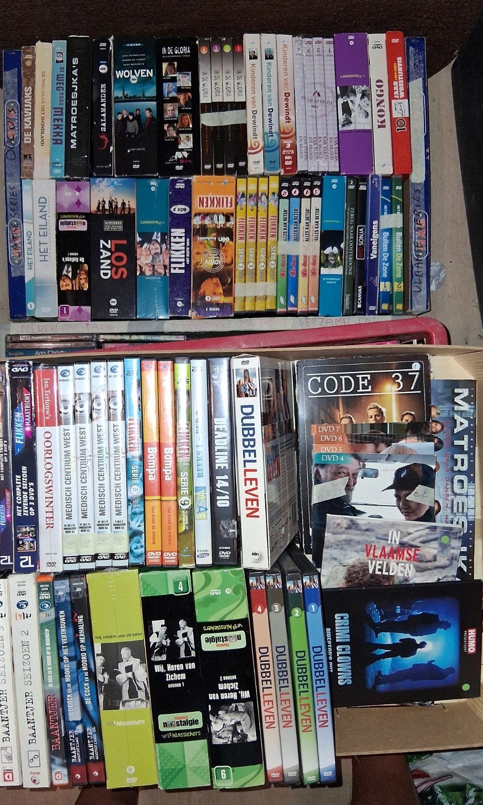 de beste vlaamse reeksen op dvd (vtm, vrt, komedie, drama,.), Cd's en Dvd's, Nederlands, Zo goed als nieuw, Extra's, Ophalen of Verzenden