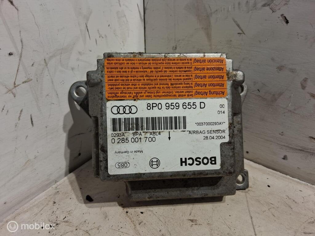 Airbag module Audi A3 8P 2.0 TDI  ('03-'12) 8P0959655D, Autos : Pièces & Accessoires, Audi, Enlèvement ou Envoi, Audi, Utilisé
