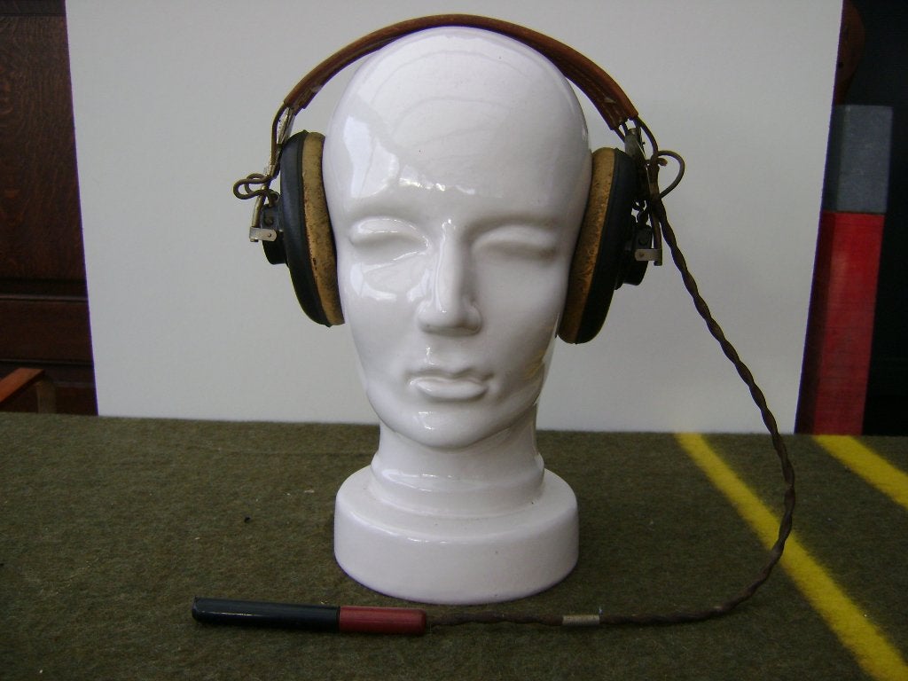 USAAF headset (N1)., Enlèvement ou Envoi, Armée de l'air, Casque ou Béret