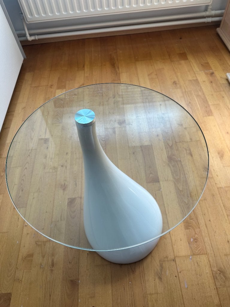 Bijzettafel Design Space Age wit, Ophalen
