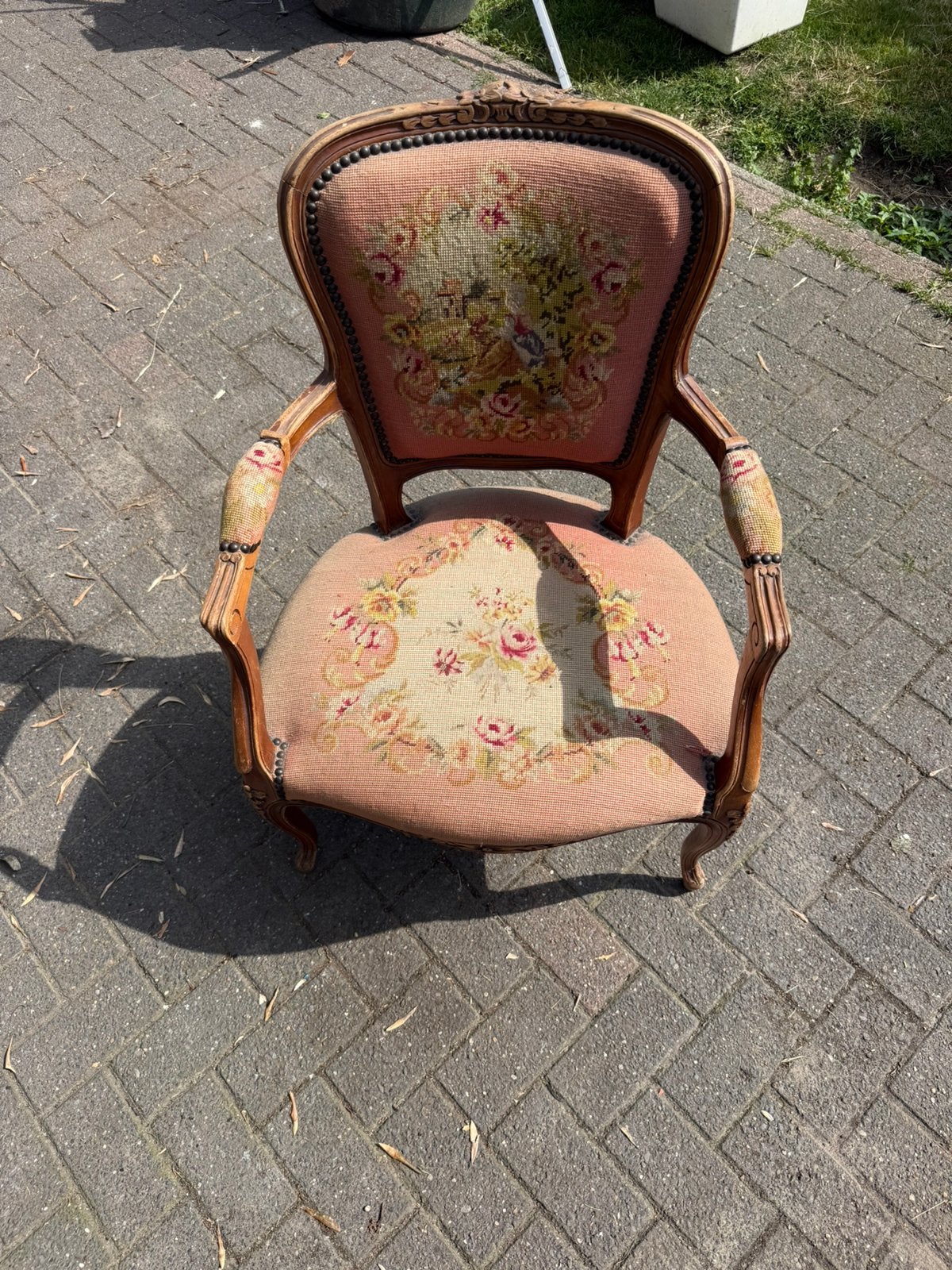 Louis XV stoel/fauteuil, Ophalen