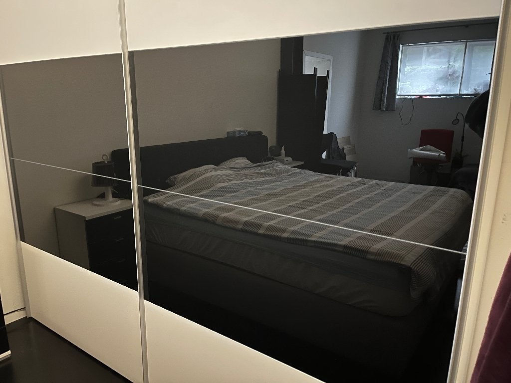 Kleerkast, Ophalen, Gebruikt, 200 cm of meer, Met plank(en)