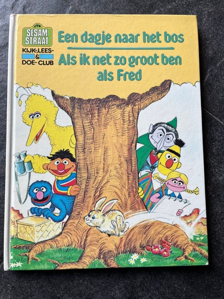 Sesamstraat : kijk lees doe club - een dagje naar het bos, Ophalen of Verzenden