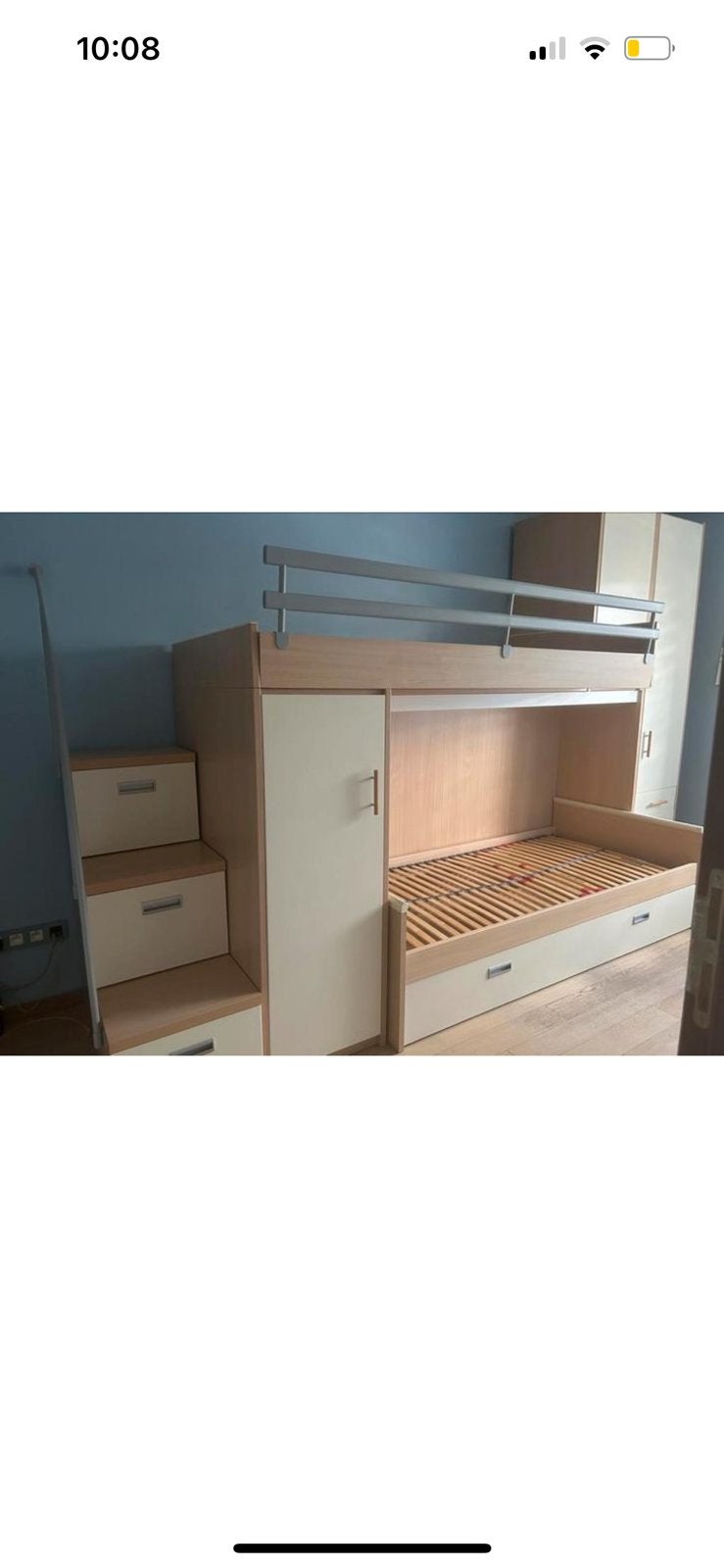 Chambre d'enfant, lits superposés, armoire et tiroirs, Enlèvement, Utilisé, Lits superposés
