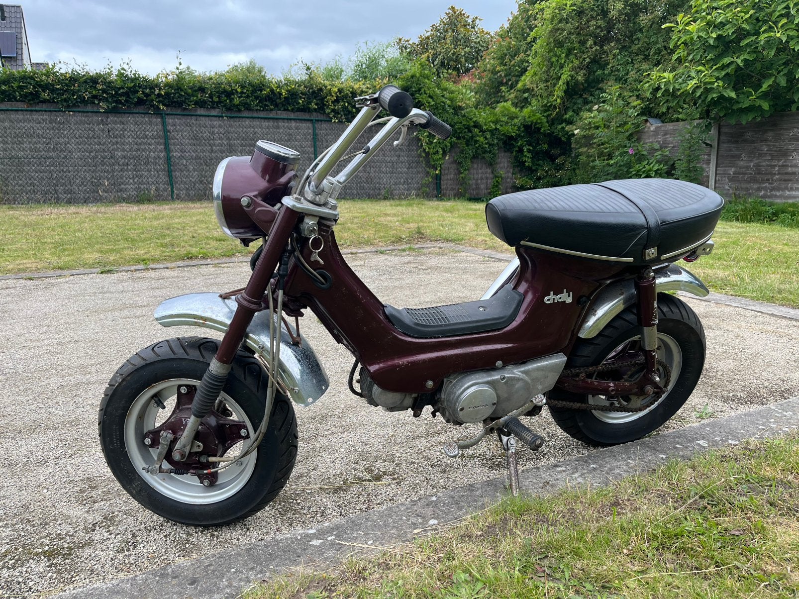Honda Chaly project, Fietsen en Brommers, Brommers | Honda, Ophalen, Gebruikt, Overige modellen, Klasse B (45 km/u)