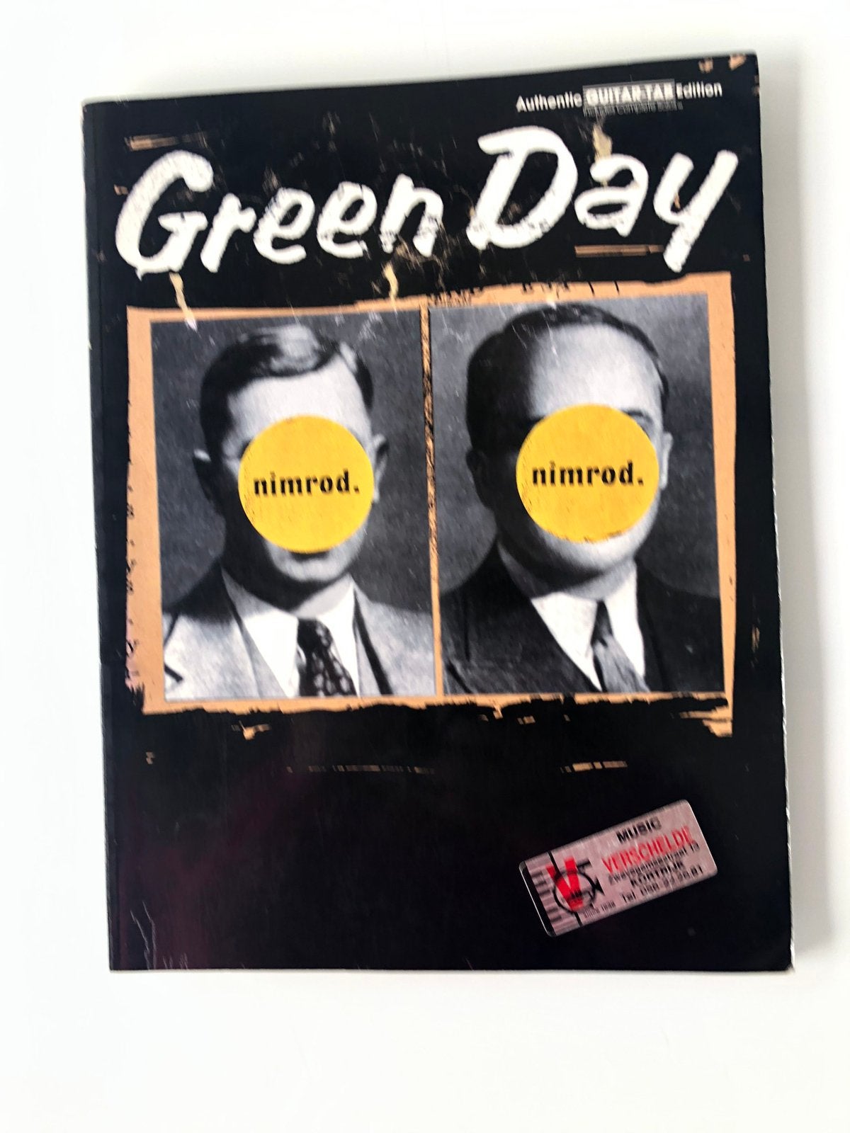 Partiturenboek Green Day: Nimrod (Authentic Guitar-Tab), Ophalen of Verzenden, Zo goed als nieuw