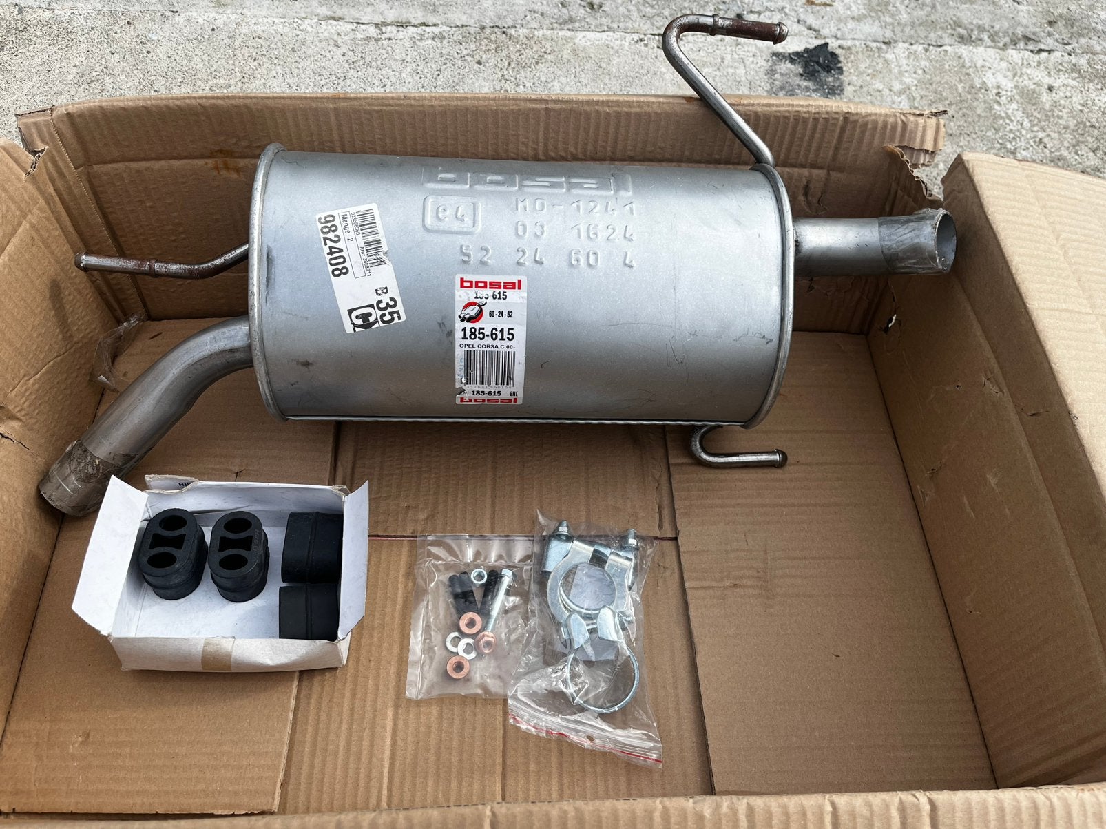 Nieuw Opel Corsa C compleet uitlaatsysteem, Ophalen, Nieuw, Opel