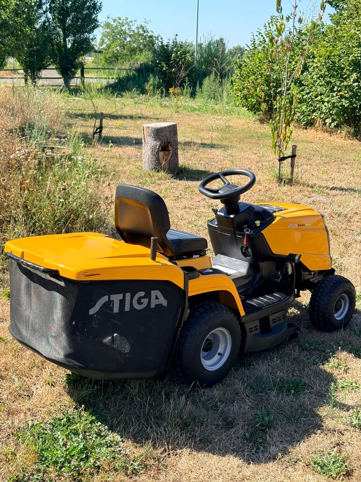 Zitmaaier Stiga Estate 3384H Honda 390cc, Tuin en Terras, Ophalen, Gebruikt, Elektrische starter, 90 tot 120 cm