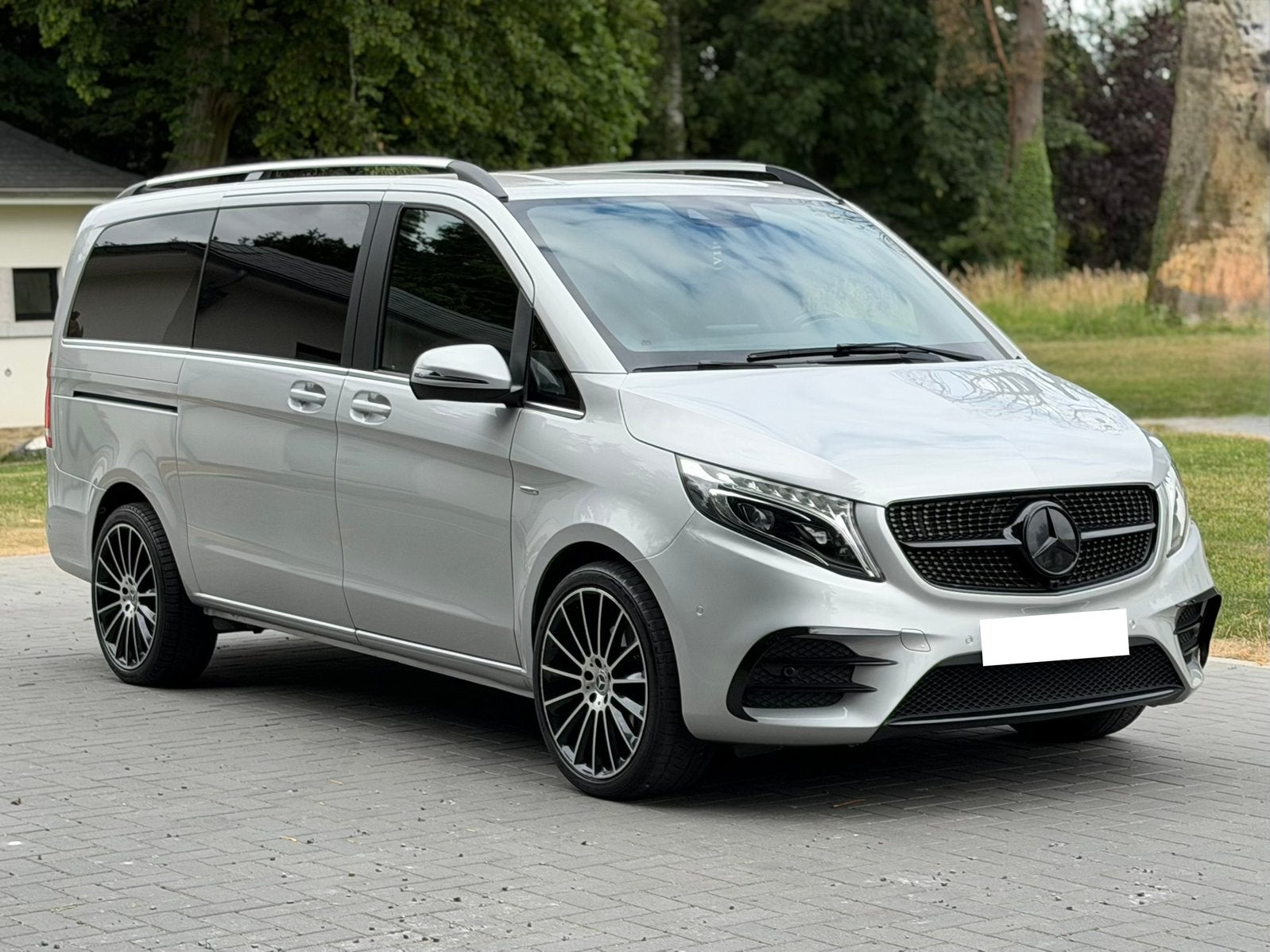 Mercedes V250d Pack AMG Long Châssis Double Cabine 5Places, Autos, Argent ou Gris, Achat, Euro 6, Electronic Stability Program (ESP)