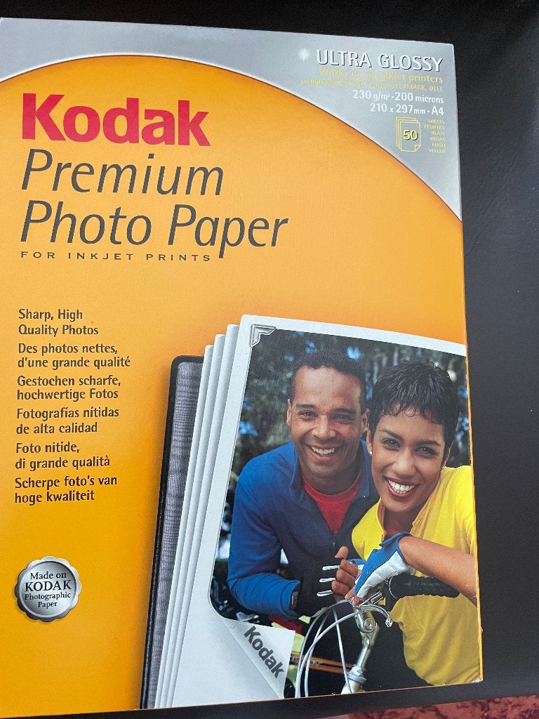 Kodak Fotopapier, Fotopapier, Ophalen, A4, Kodak