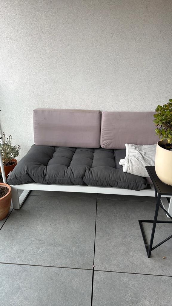 Tuinset lounge wit (aangepast! Deels al verkocht ), Tuin en Terras, Ophalen, Gebruikt