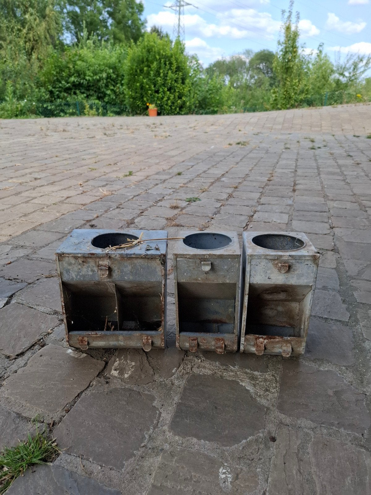 3 mangeoires pour poules, Enlèvement, Utilisé, Abreuvement et Alimentation
