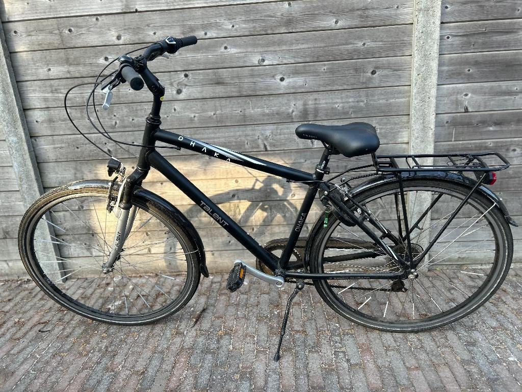 Jeugdfiets / jongensfiets Talent – frame 46 cm, Fietsen en Brommers, Ophalen, Gebruikt, Velgrem, Versnellingen