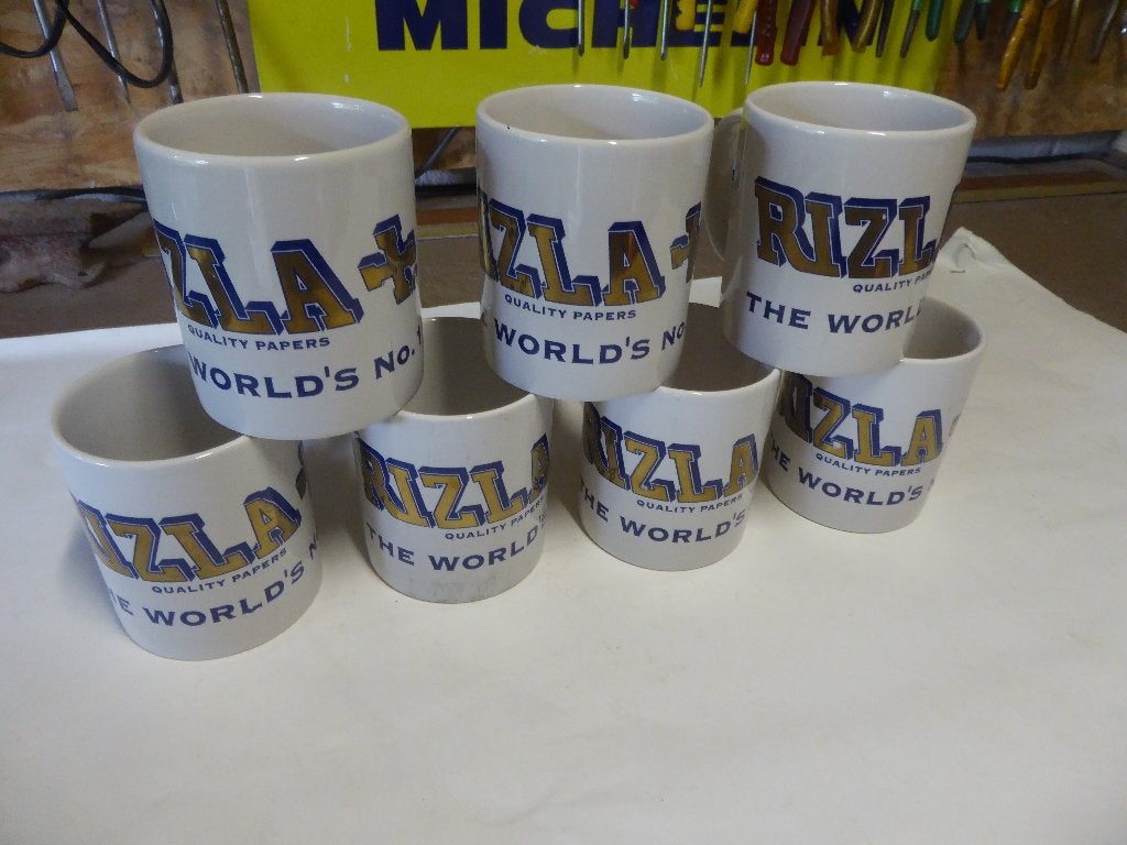 tabac rizla + tasses ,mug, Collections, Enlèvement ou Envoi, Utilisé, Autres types