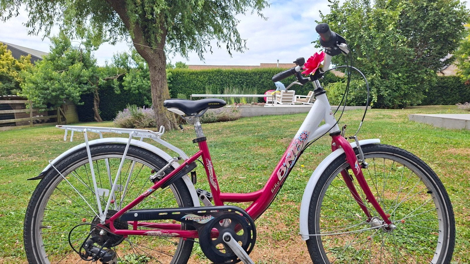 Meisjesfiets 8-11 jaar, Fietsen en Brommers, Fietsen | Dames | Sportfietsen en Toerfietsen, Minder dan 10 versnellingen, Gebruikt