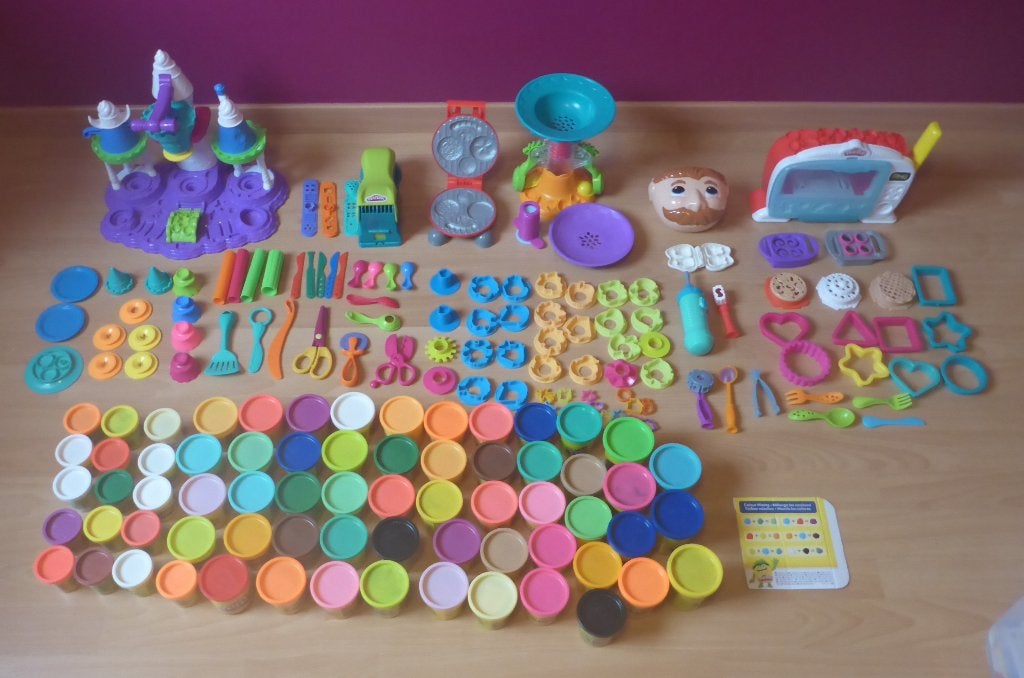 Complete Play Doh verzameling (gratis klei), Enlèvement ou Envoi, Comme neuf