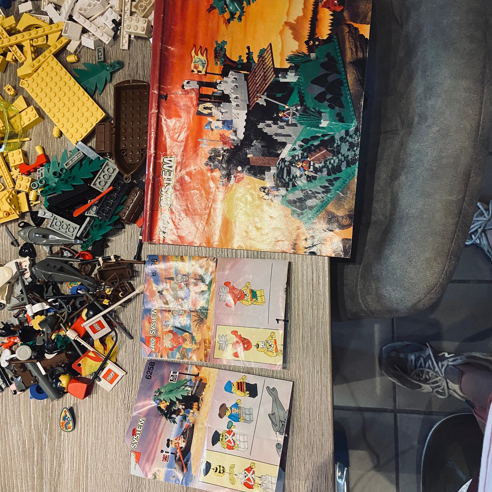 Lego 6082 6236 6258, Ophalen of Verzenden, Gebruikt