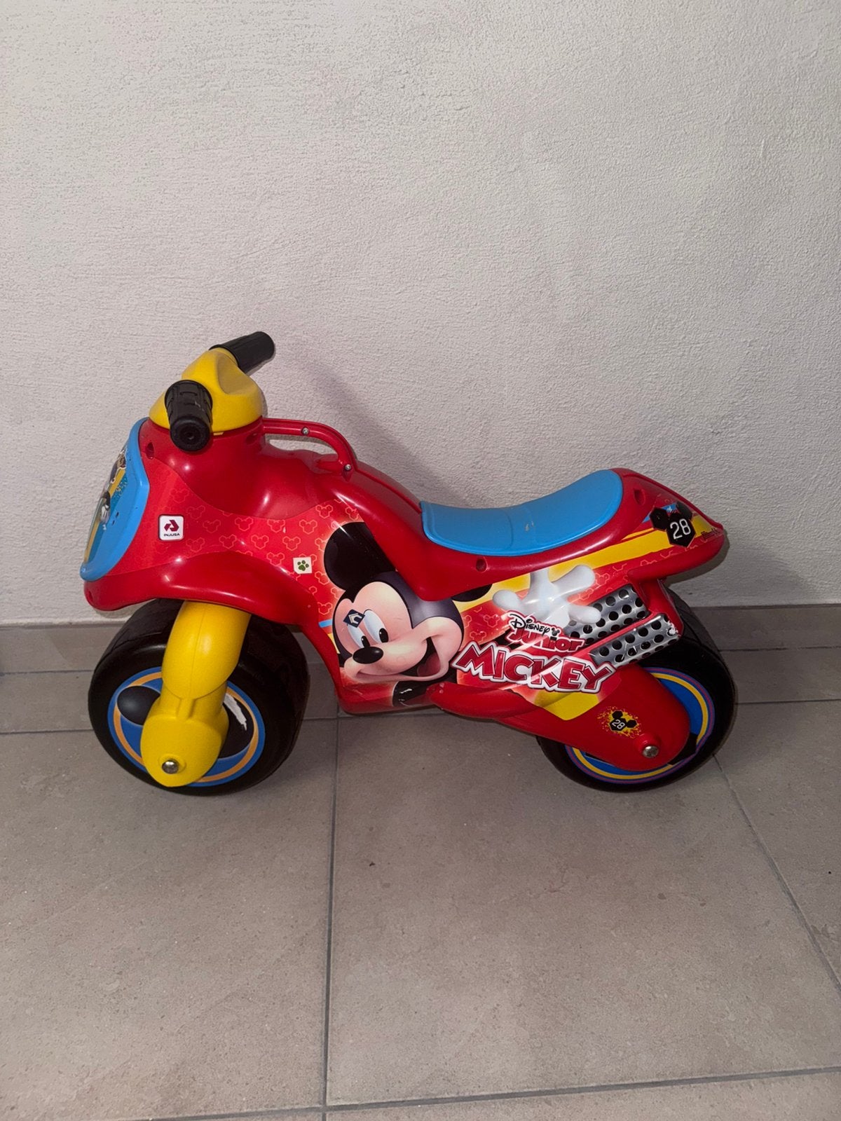 Mickey mouse motor kinder speelgoed, Kinderen en Baby's, Ophalen, Gebruikt