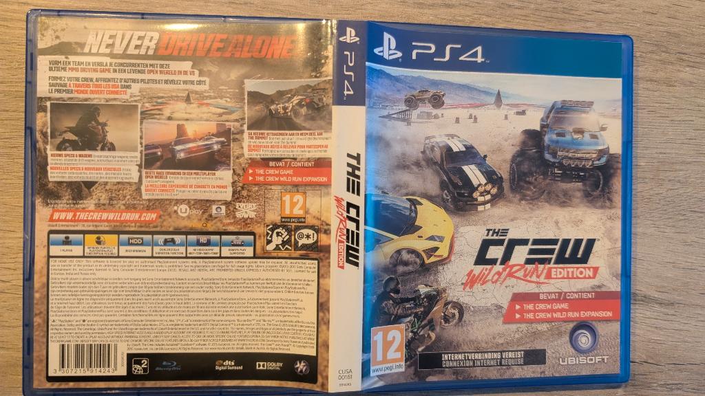 The Crew — Wild Run Edition — PS4 (servers gesloten), Games en Spelcomputers, Games | Sony PlayStation 4, Zo goed als nieuw, Racen en Vliegen